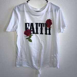 Faith Roses Top
